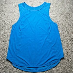 Blue Sleeveless Women's Top